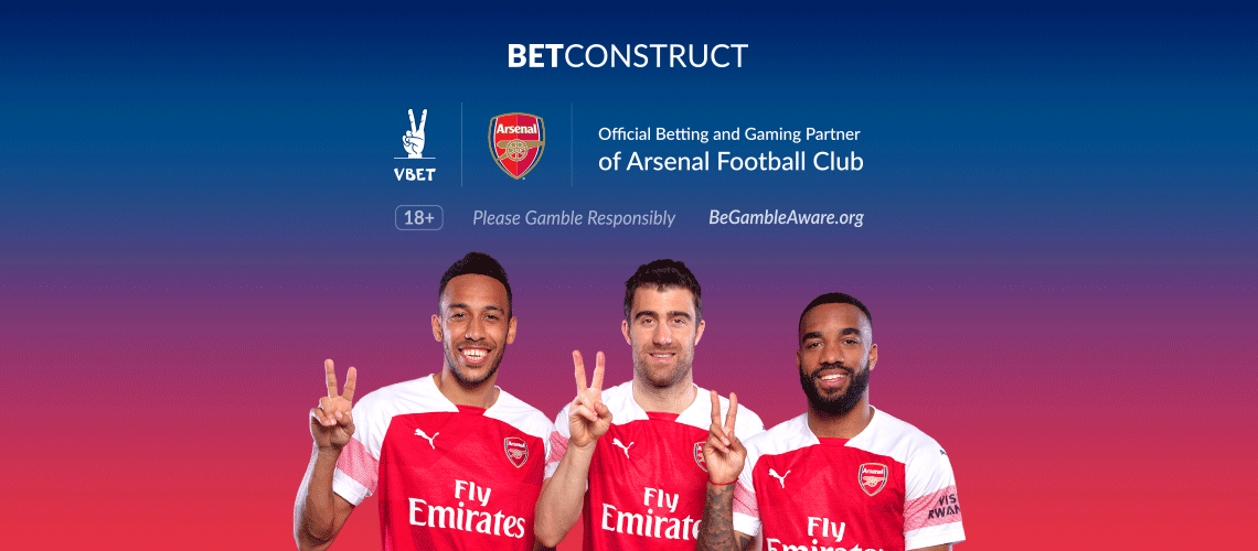 BetConstruct Operator VBET Joins Arsenal as Official Partner BetConstruct Operator VBET Joins Arsenal as Official Partner