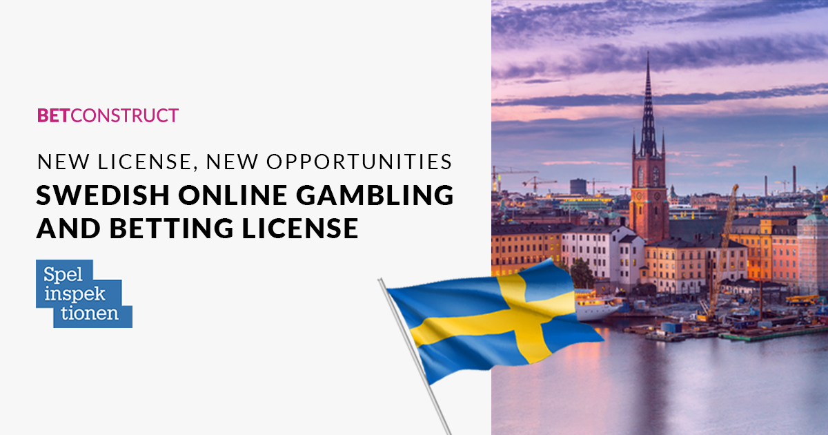 BetConstruct Awarded Swedish Online Gambling and Betting License | BetConstruct