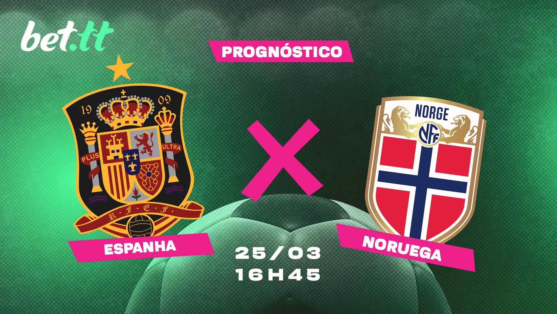 Prognóstico Noruega Espanha