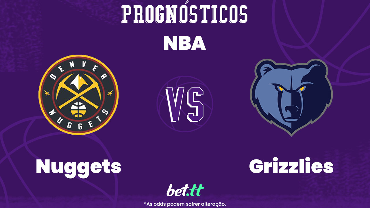 Palpite: Denver Nuggets x Memphis Grizzlies - 04/03/23 - Bettt