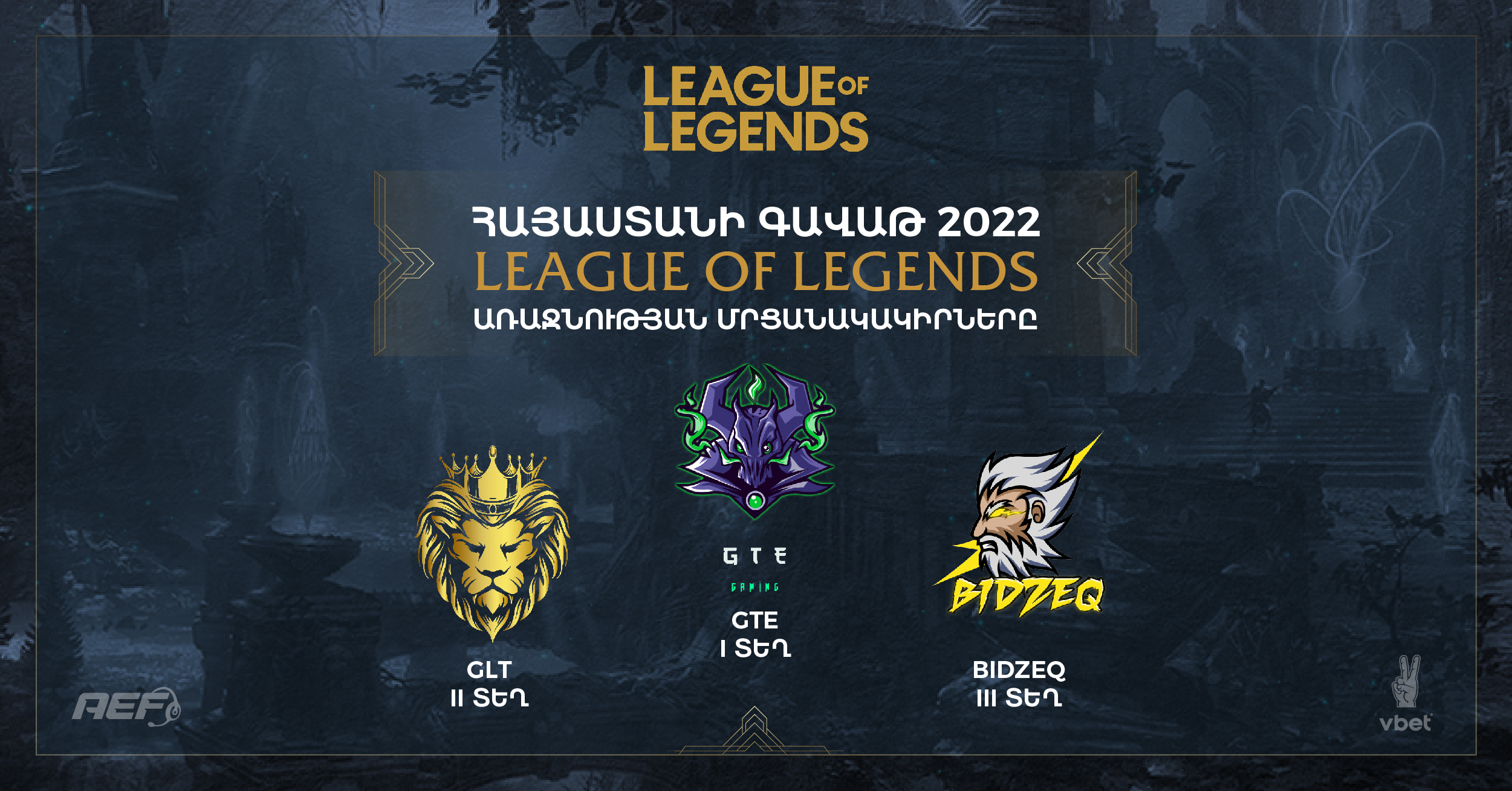 Հայաստանի Գավաթ 2022 | League of Legends մրցաշարի արդյունքները