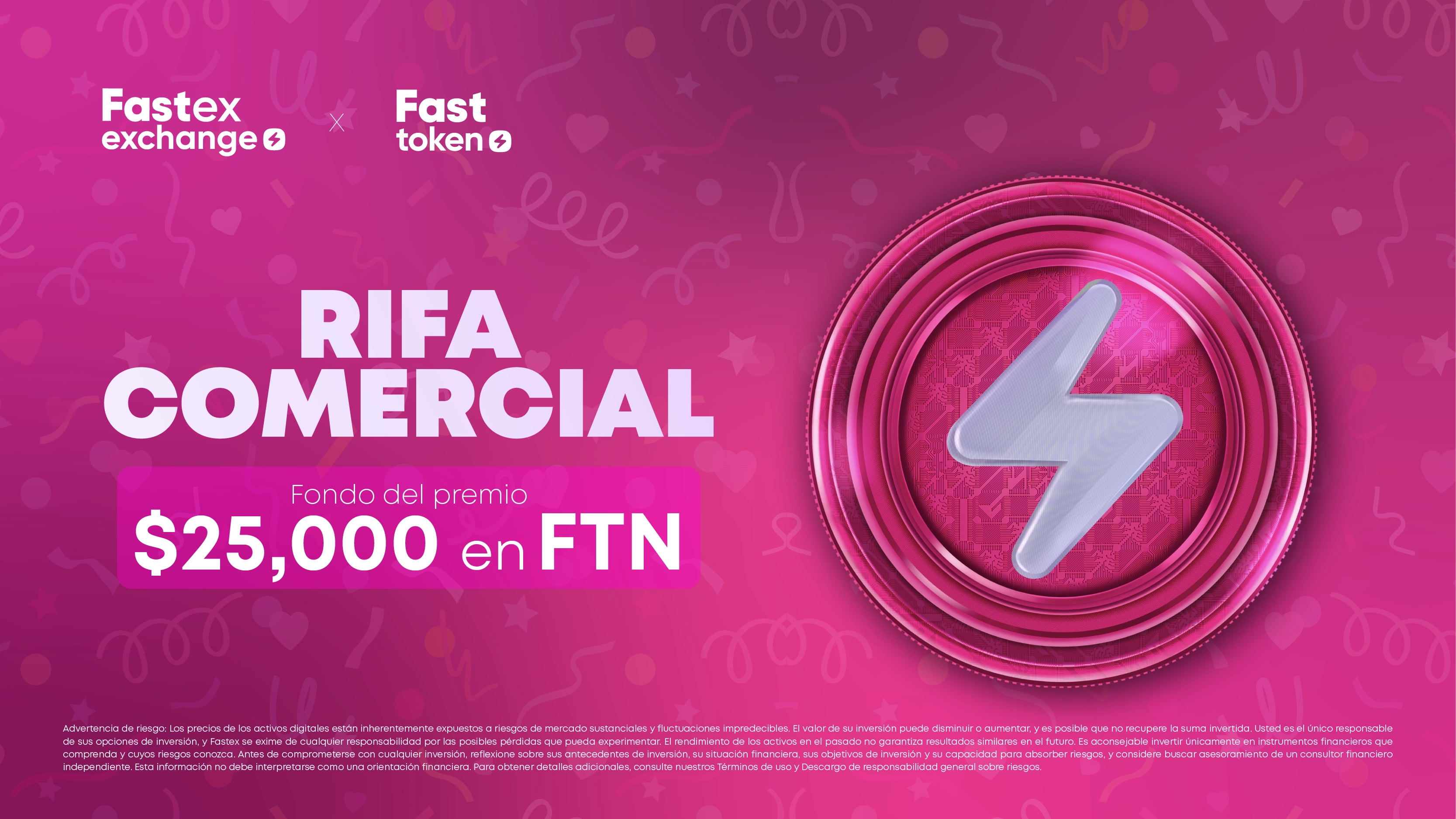 Sorteo de transacción $25.000 en FTN.