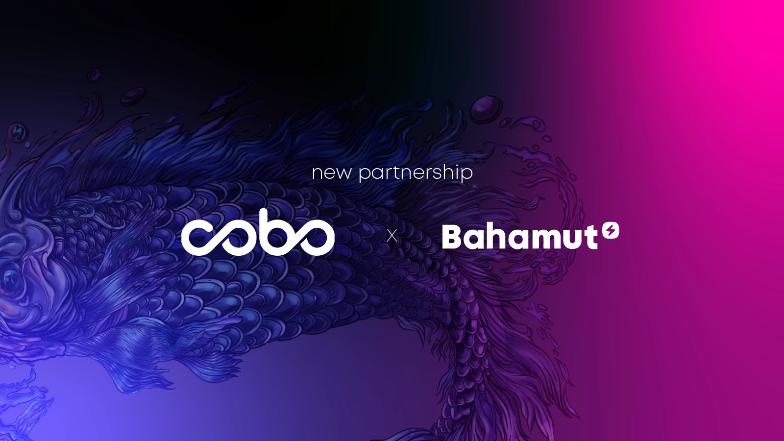 La plateforme blockchain Bahamut s'associe à Cobo pour accroître l'efficacité et permettre l'achèvement de la chaîne.