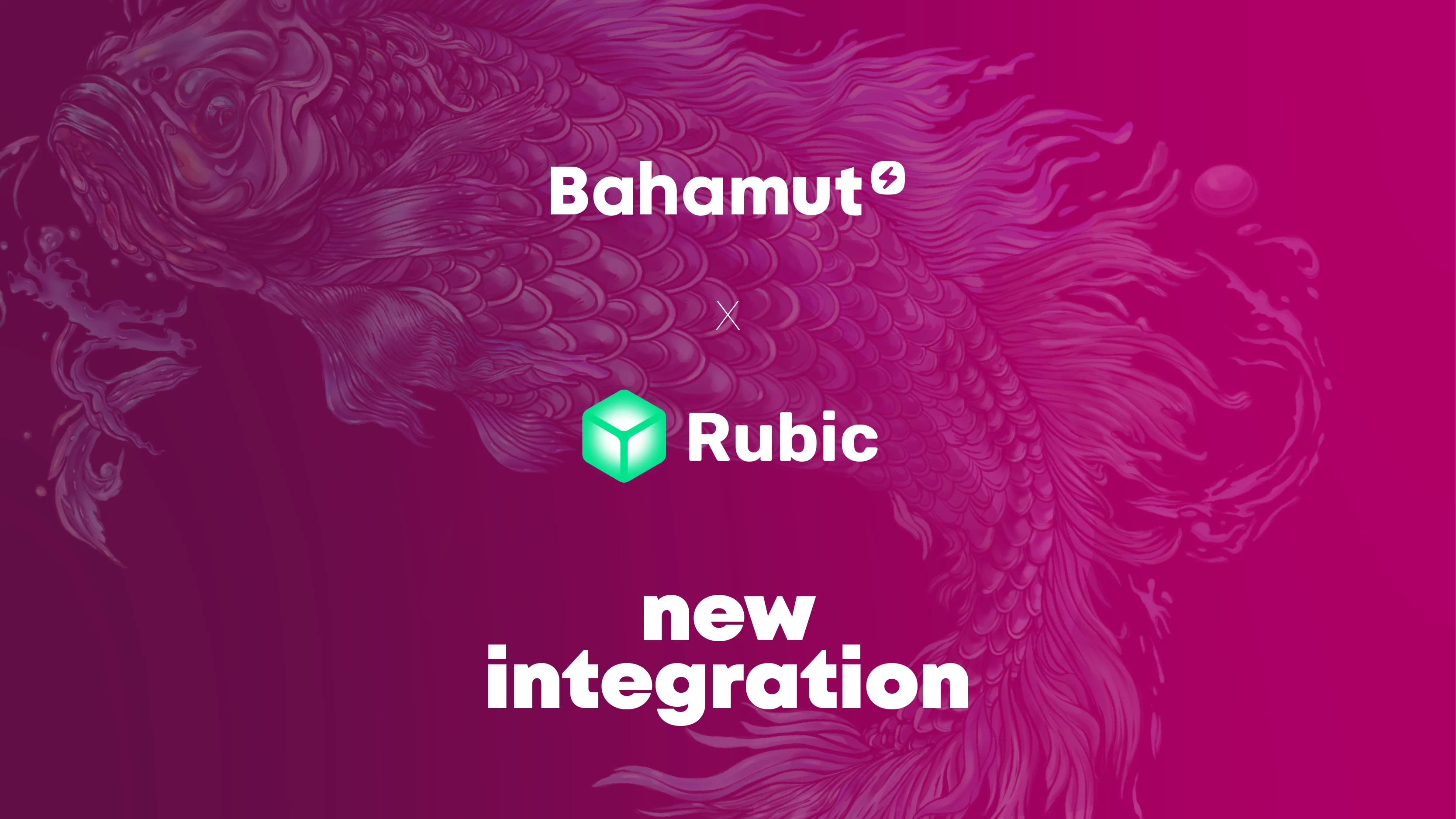A rede Bahamut está agora integrada no agregador da Rubic para trocas de tokens