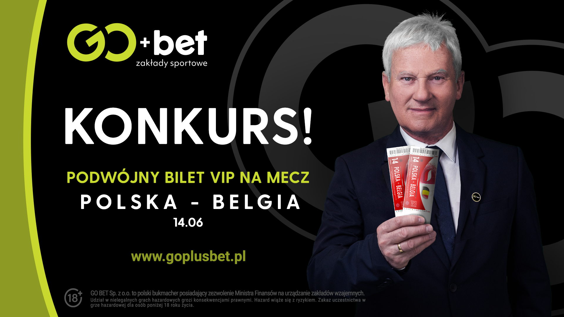 KONKURS! Wygraj bilety VIP na Polska - Belgia. 