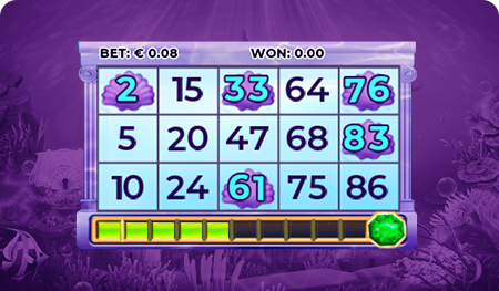 Barra Progressiva de Atlantis Bingo
