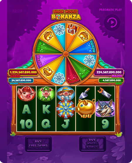Jogo de slot Brick House Bonanza.