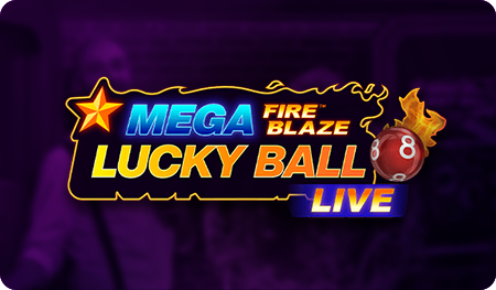 Logo do jogo Mega Fire Blaze Lucky Ball Live