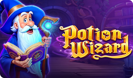 Logo do jogo Potion Wizard