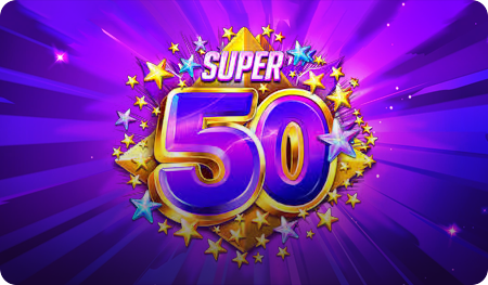 Logo do jogo Super 50 Stars BR