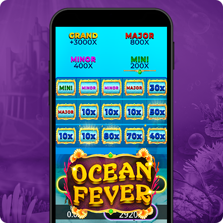 Bônus Ocean Fever de Atlantis Bingo
