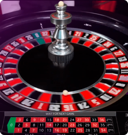 Roleta do jogo Speed Roulette