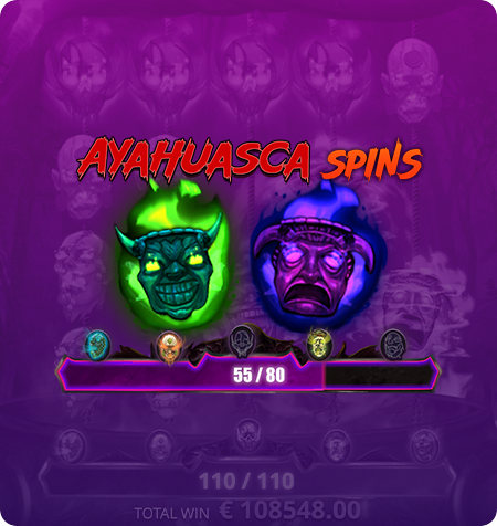 Símbolo Ayahuasca Spins do jogo Beheaded
