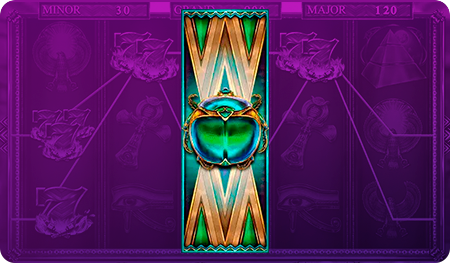 Símbolo Besouro Sagrado do jogo Guardians of Luxor BR