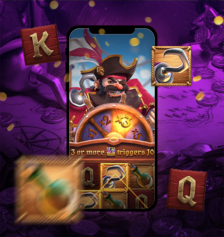 Bônus e giros grátis no jogo Captain's Bounty.