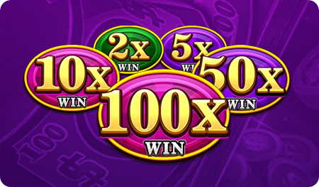 Símbolo multiplicador do jogo Money Coming Expanded Bets