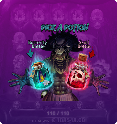 Símbolo Pick a Potion do jogo Beheaded