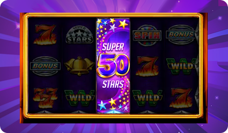 Símbolo Super 50 Estrelas do jogo Super 50 Stars BR