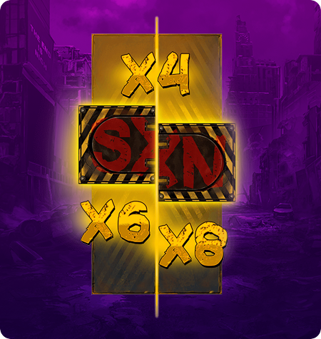 Símbolo Xnudge Wilds de Apocalypse Super xNudge