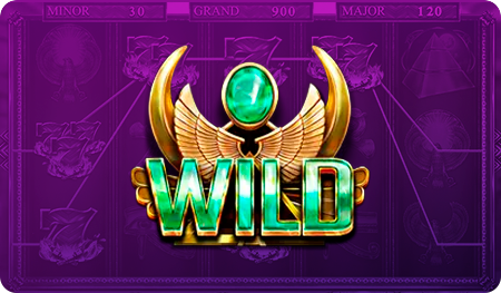 Símbolo Wild do jogo Guardians of Luxor BR