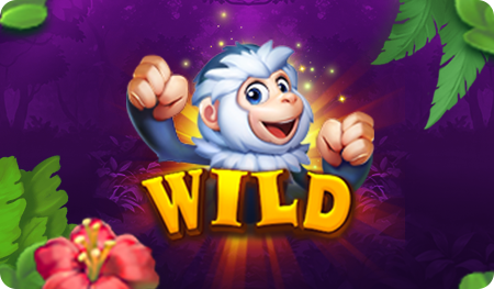 Símbolo Wild do jogo Fortune Monkey