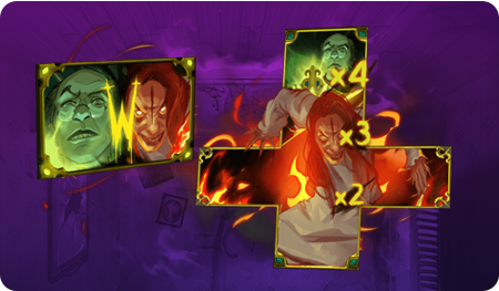 Símbolo Wild do jogo Possessed