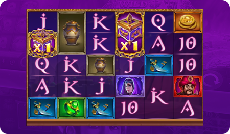 Símbolos do jogo Ali Baba