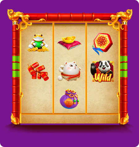 Símbolos do jogo Fortune Panda