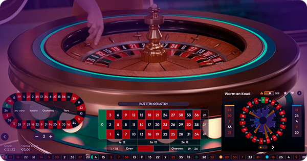 Tela da Roleta de PowerUp Roulette