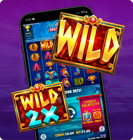 Símbolo Wild de Zeus vs Hades - Gods Of War