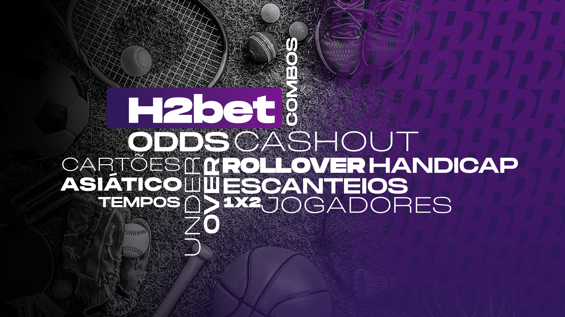 nuvem de palavras contendo os termos odds, cashout, cartões, rollover, under over, handicap asiático, escanteios, 1x2, combos e jogadores