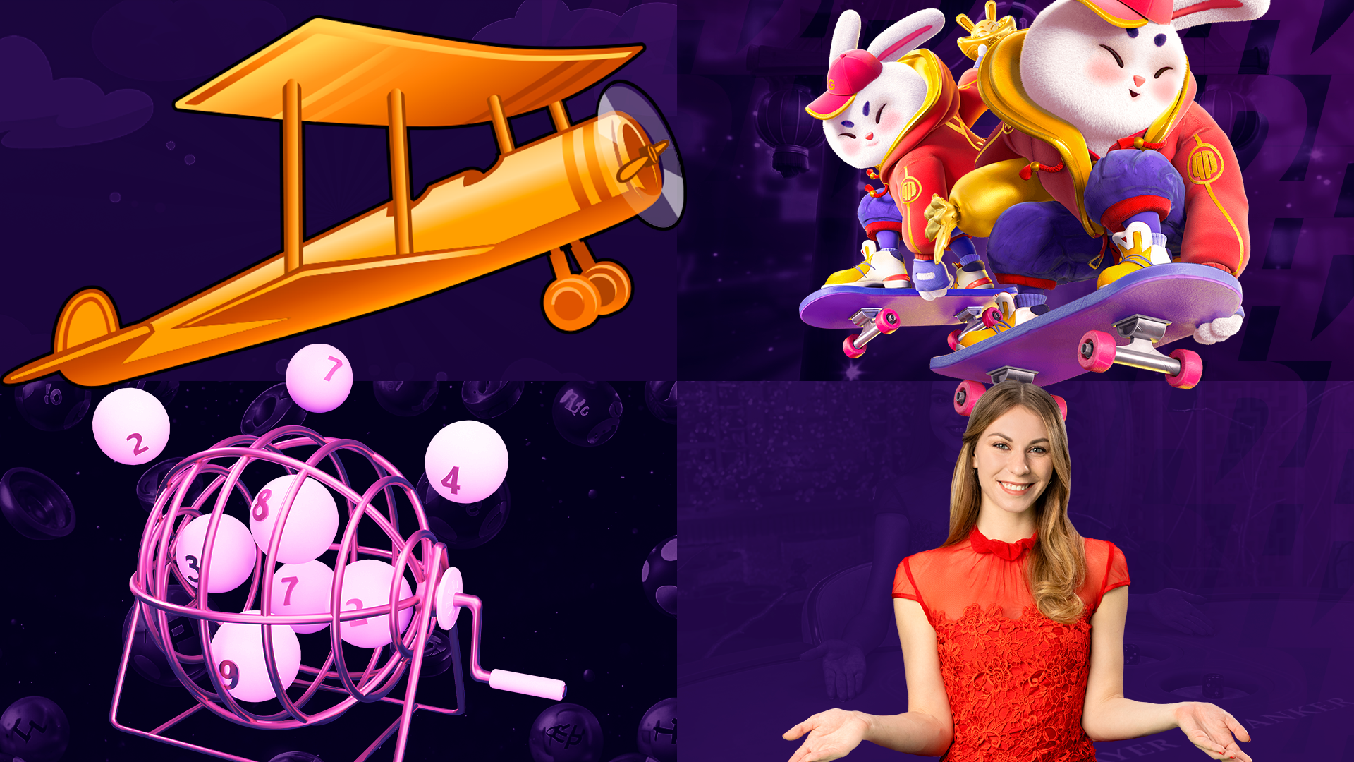 jogos populares de slot, crash games, cassino ao vivo e bingo.