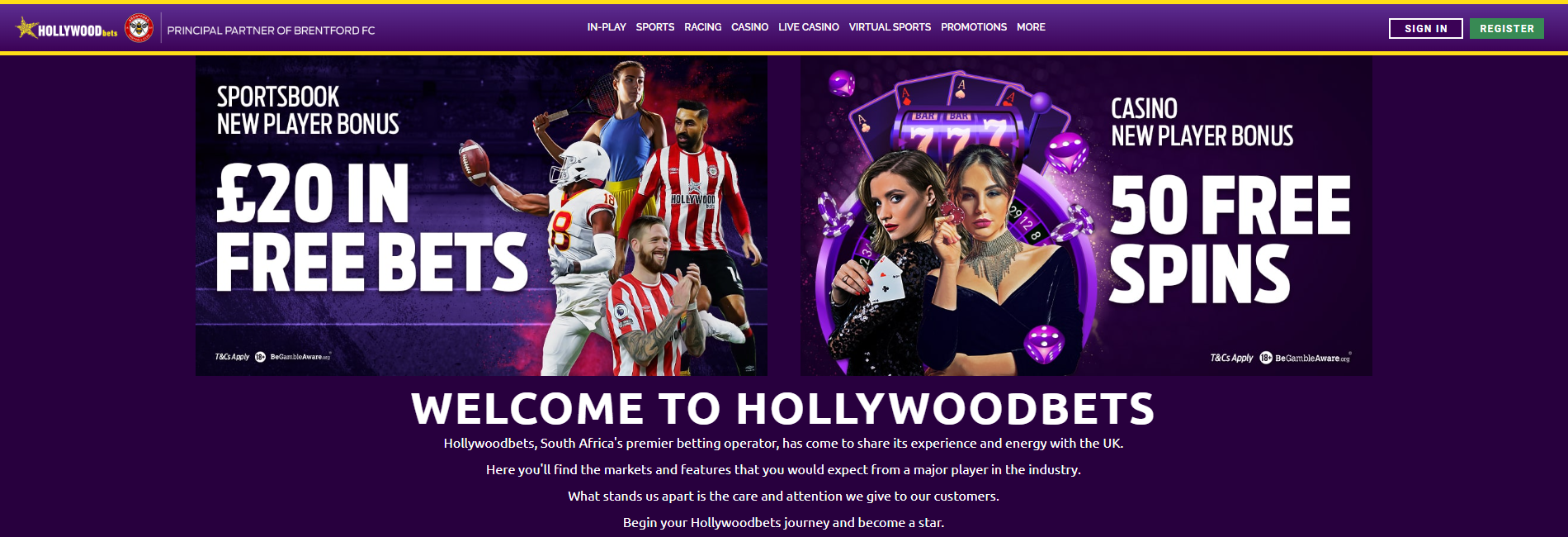 Online Casino Betting | Sports Betting | Hollywoodbets UK