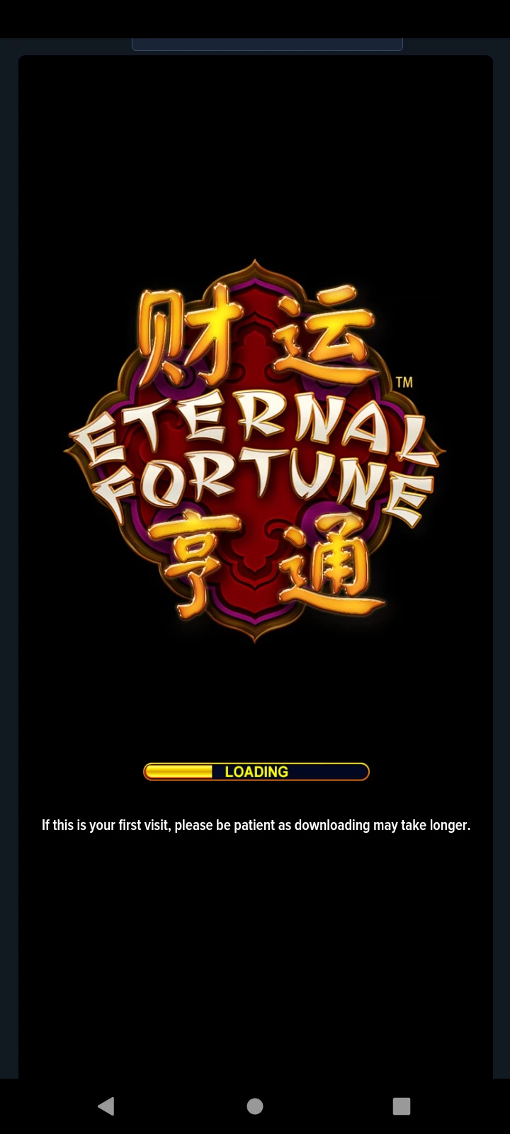 Apostas em Eternal Fortune