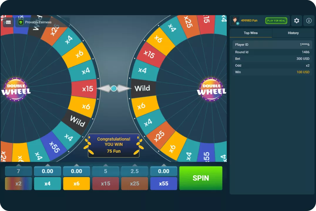 Interface of Double Wheel