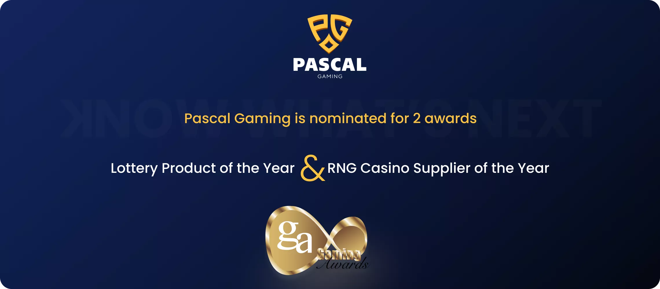 Pascal Gaming is Shortlisted For IGA 2023 In Two Categories