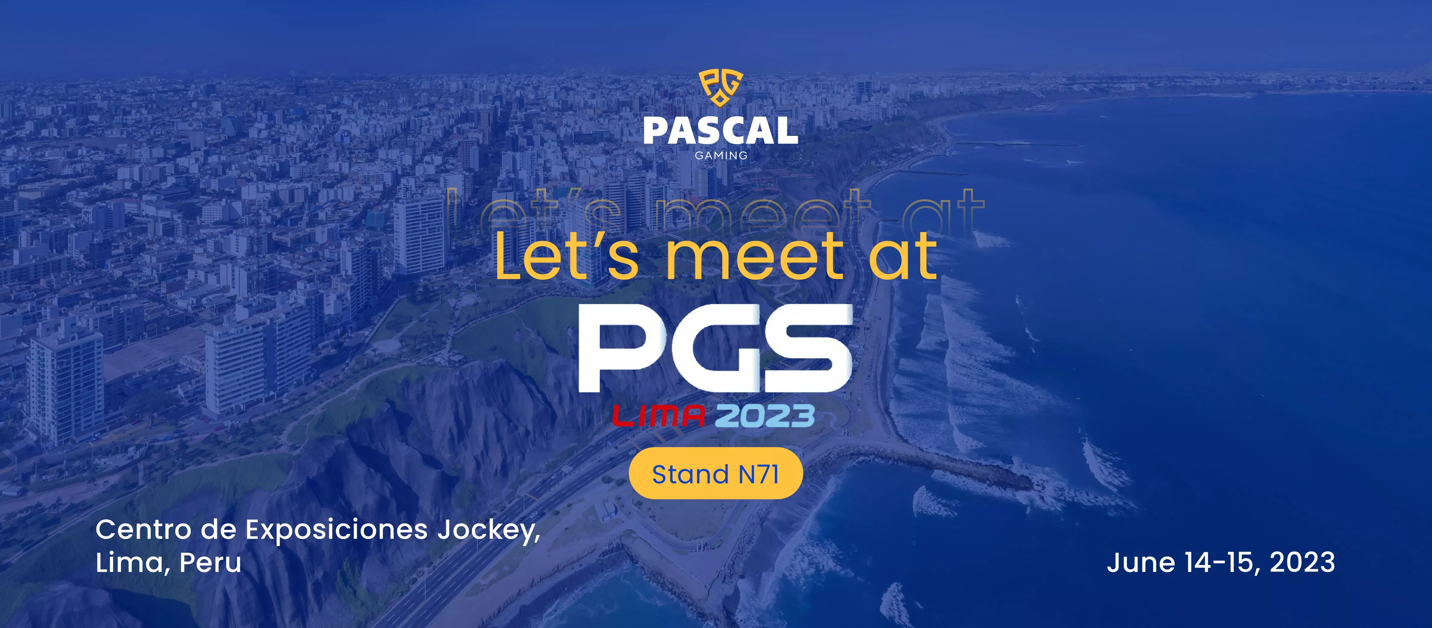 Pascal Gaming Exhibits its Latest Gaming Solutions at Peru Gaming Show 2023