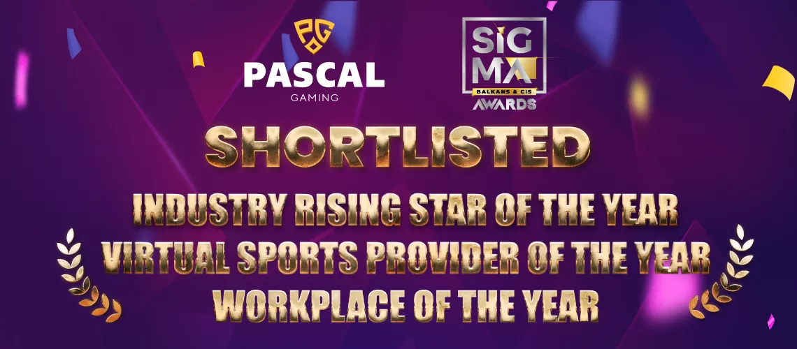 Pascal Gaming is Shortlisted For Sigma Balkans/CIS Awards 