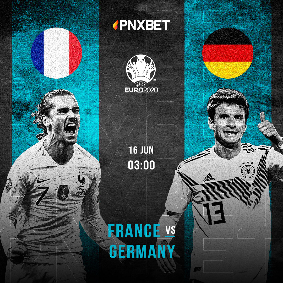 UEFA Euro: France vs Germany - Pnxbet