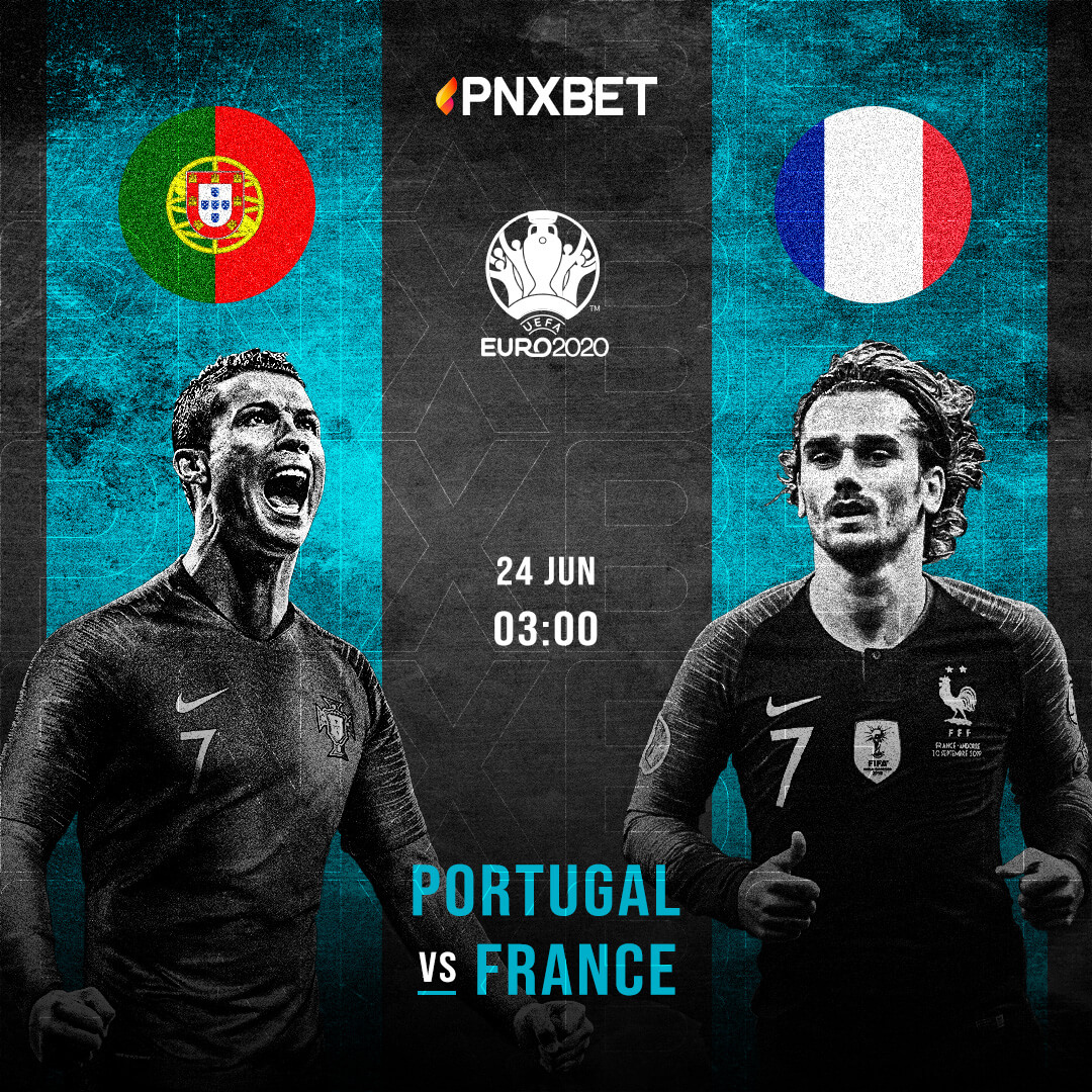 UEFA Euro Portugal vs France