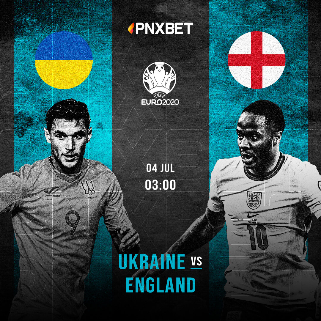 UEFA Euro: Ukraine vs England - Pnxbet