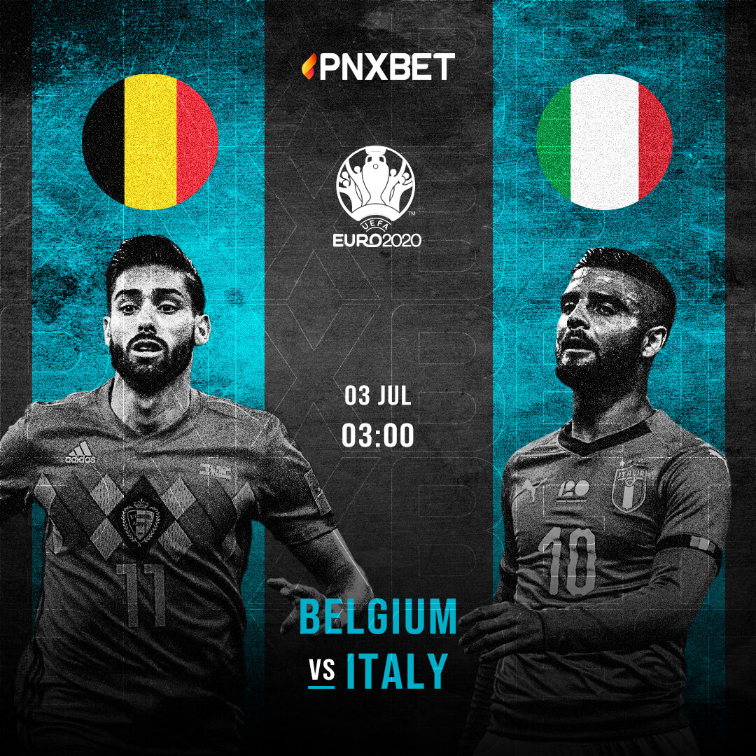 UEFA Euro: Belgium vs Italy - Pnxbet