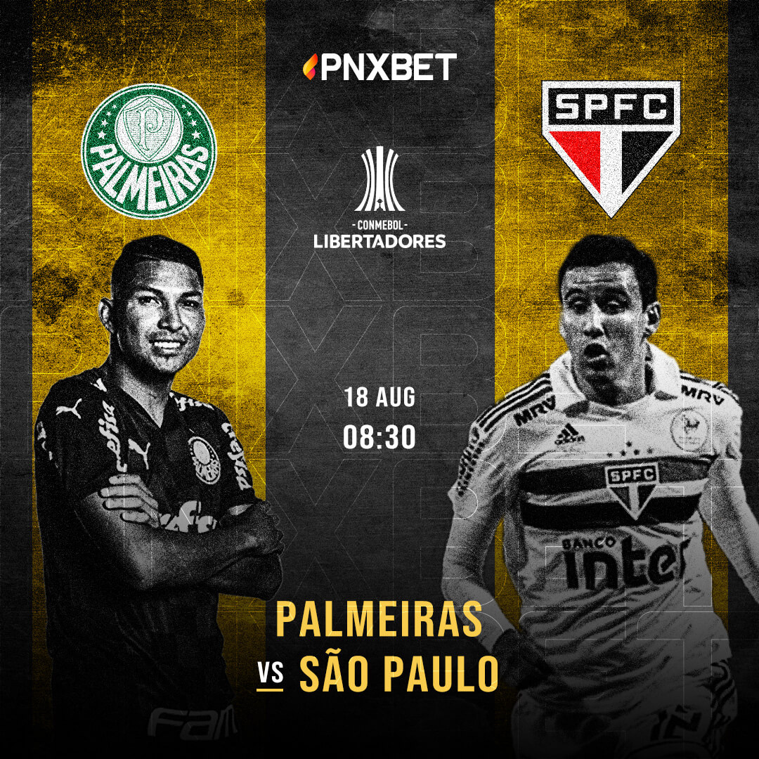 Copa Libertadores: Palmeiras vs São Paulo - Pnxbet