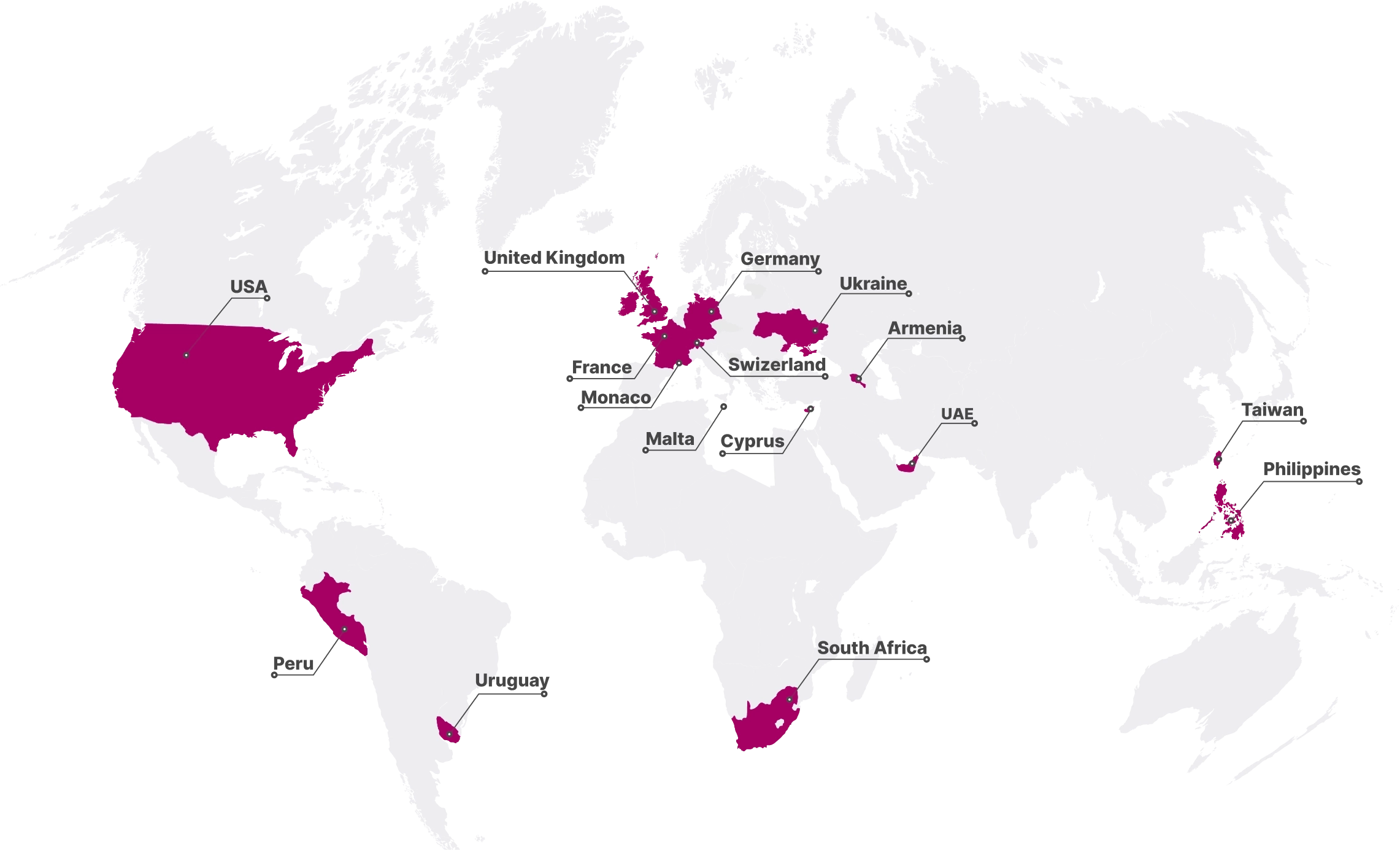 SoftConstruct map of offices