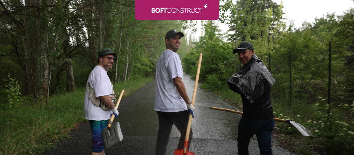 SoftConstruct Employees Performed Community Work at Jrvezh Forest Park