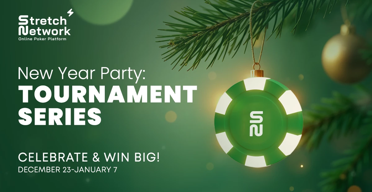 New Year Party Tournament Series: €111,000 Prize Pool Awaits