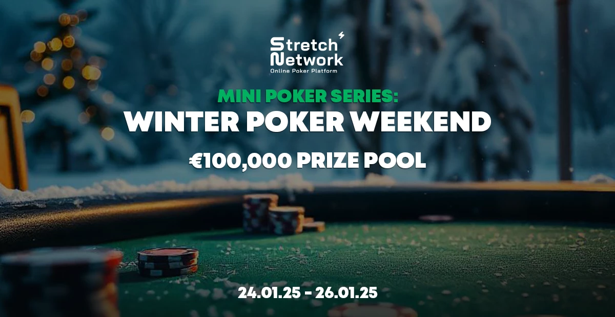 Winter Poker Weekend: €100,000 Guaranteed Prize Pool For 3 Days Only!