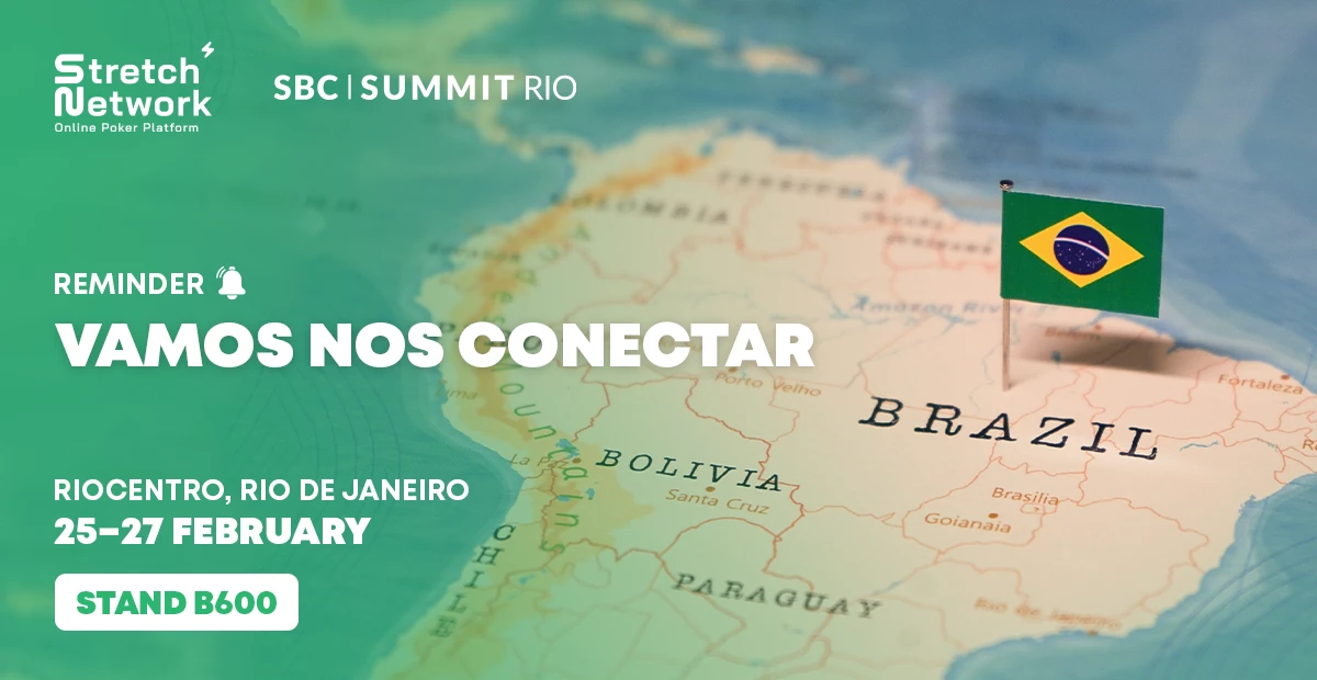 Visit Stretch Network at SBC Summit Rio 2025 – Stand B600