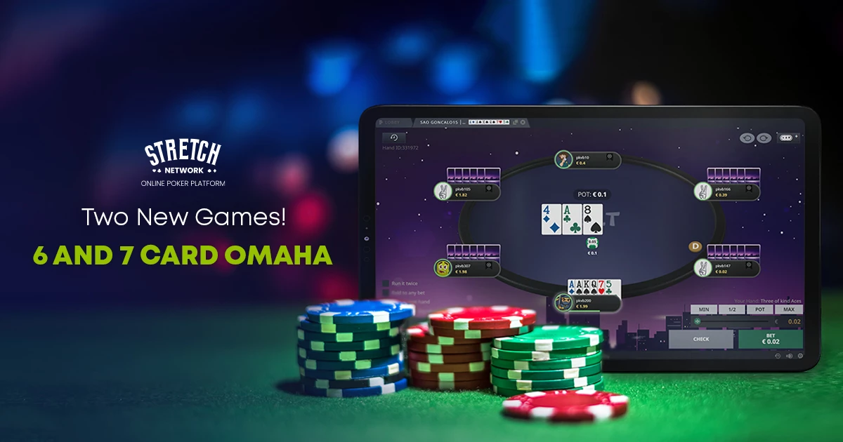 6 Card Omaha & 7 Card Omaha Join Stretch Network’s Gaming Suite