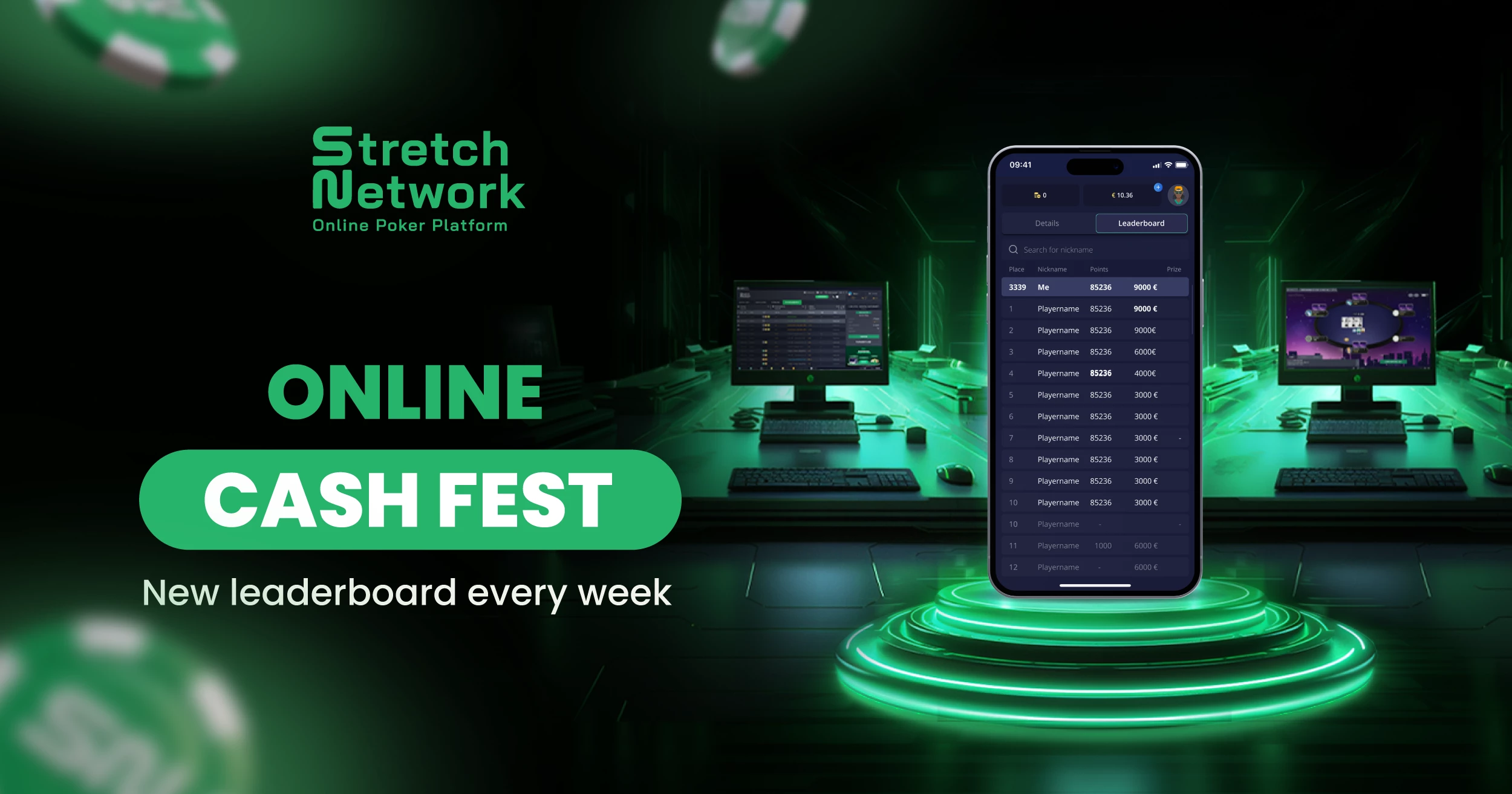 ONLINE CASH FEST BY STRETCH NETWORK 